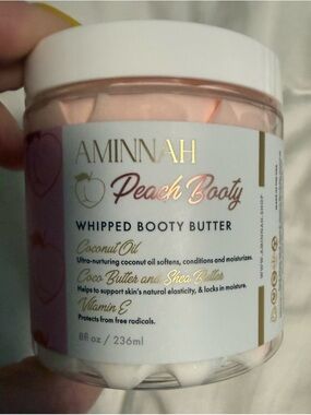 Aminnah Peach Booty Whipped Booty Butter - Pink